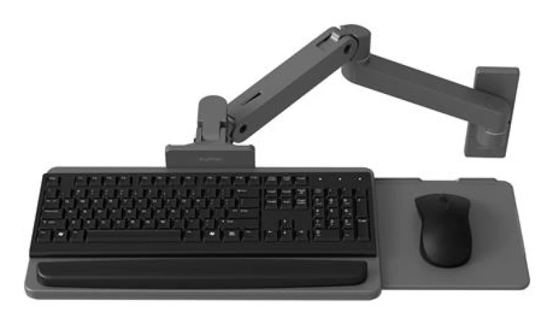 Image of Ergotron Ergotron LX Pro Wall Keyboard Arm (dark grey) 45-685-293