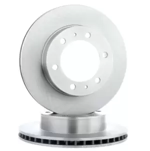 Image of RIDEX Brake disc TOYOTA 82B0734 435120K060,435120K070,435120K071 Brake rotor,Brake discs,Brake rotors 435120K250