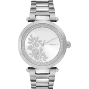 Image of Olivia Burton Signature T-Bar Floral Watch