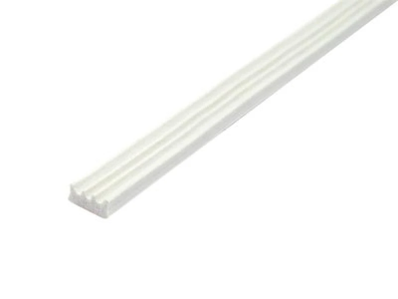 Image of Faithfull Ad-Zg020 Epdm Draught Excluder White 6M 9 X 3.5mm Faidew9356W
