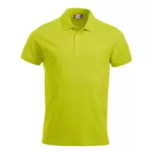 Image of Clique Mens Classic Lincoln Polo Shirt (M) (Visibility Green)