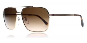 Image of dunhill SDH008 Gold 0A39 60 Sunglasses Gold 0A39 60mm