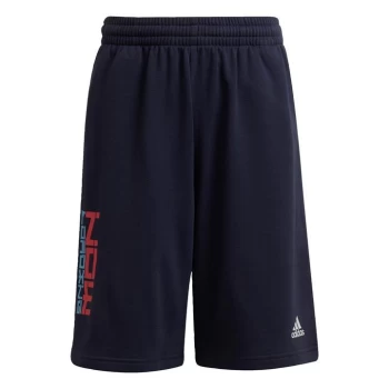 Image of adidas ARKD3 Shorts Kids - Shadow Navy / White / Multicol