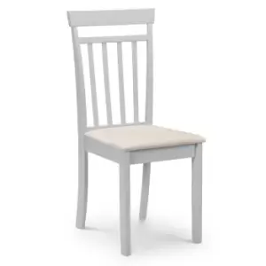 Image of Julian Bowen Set of 2 Coast Grey Dining Chairs