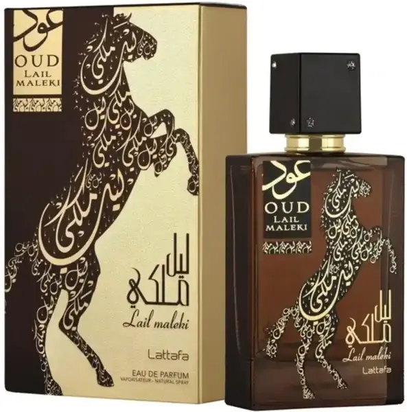 Image of Lattafa Oud Lail Maleki Eau de Parfum Unisex 100ml