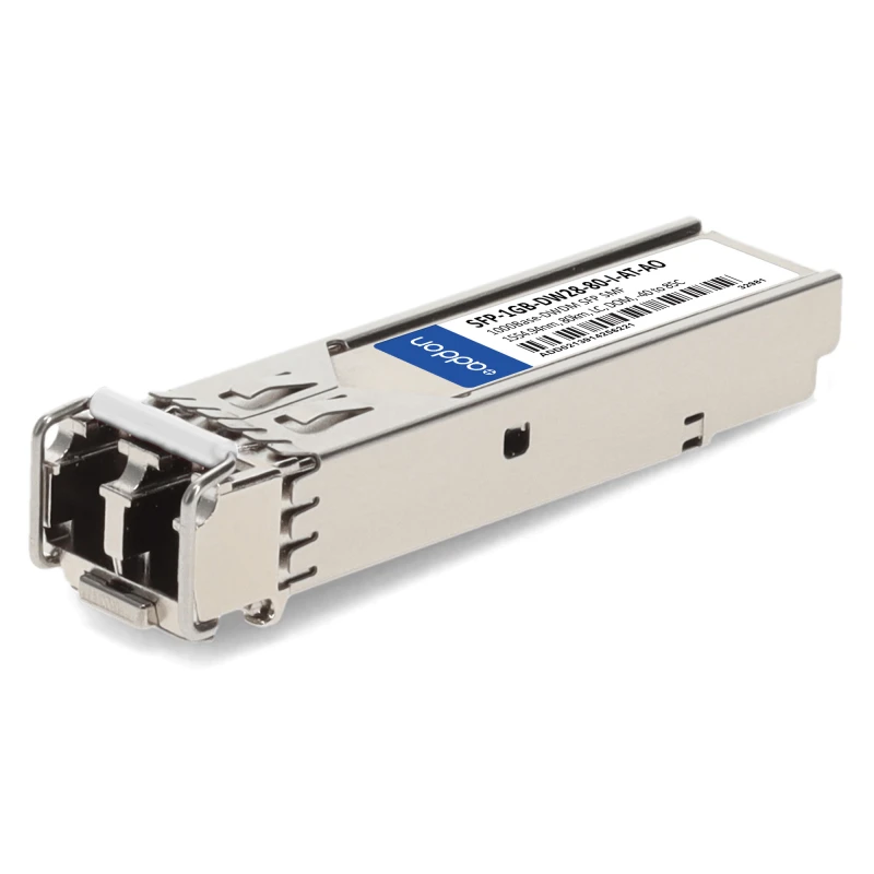 Image of AddOn Networks SFP-1GB-DW28-80-I-AT-AO network transceiver module Fibe
