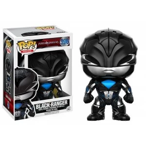 Image of Black Ranger Power Rangers 2017 Funko Pop Vinyl Figure