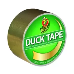 Image of Ducktape Coloured Tape 48mmx9.1m Gold (Pack of 6) 280748
