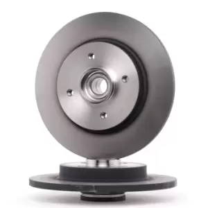 Image of TRW Brake disc DF6128BS Brake rotor,Brake discs PEUGEOT,CITROEN,DS,308 SW I (4E_, 4H_),5008 (0U_, 0E_),308 I Schragheck (4A_, 4C_),PARTNER Tepee