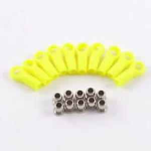 Image of Fastrax Yellow Small Rose Ball Joints