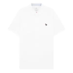Image of Paul Smith Zebra Short Sleeve Shirt - White