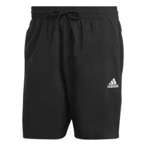 Image of adidas AEROREADY Essentials Small Logo Chelsea Shorts Mens - Black