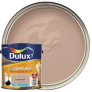 Image of Dulux Easycare Washable & Tough Cookie Dough Matt Emulsion Paint 2.5L