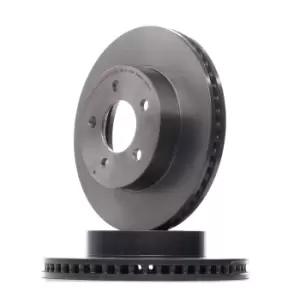 Image of PAIR PAINTED BREMBO BRAKE DISC 09.8864.11