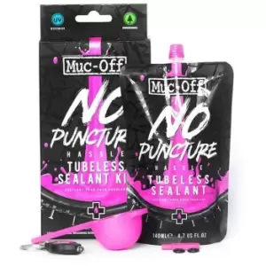 Image of Muc-Off No Puncture Hassle Sealant - 140ml Kit - Black