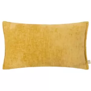 Image of Buxton Rectangular Cushion Ochre, Ochre / 30 x 50cm / Polyester Filled
