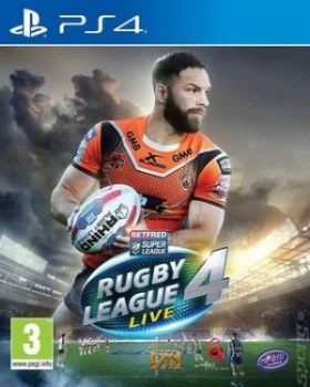 Image of Rugby League Live 4 PS4 Game