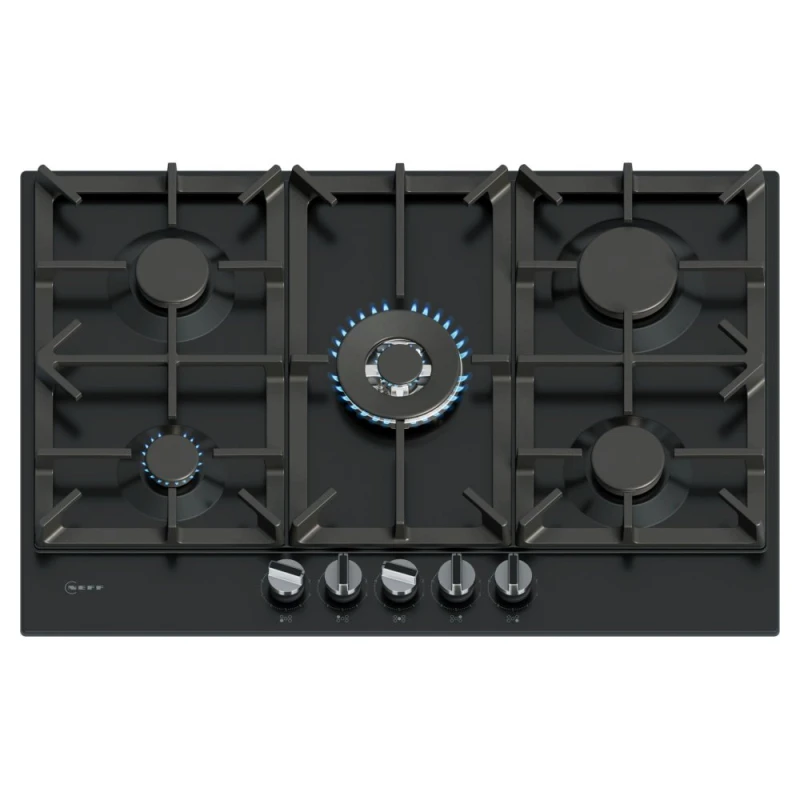 Image of NEFF N70 T27CIQ8S0 75cm Gas Hob - Black