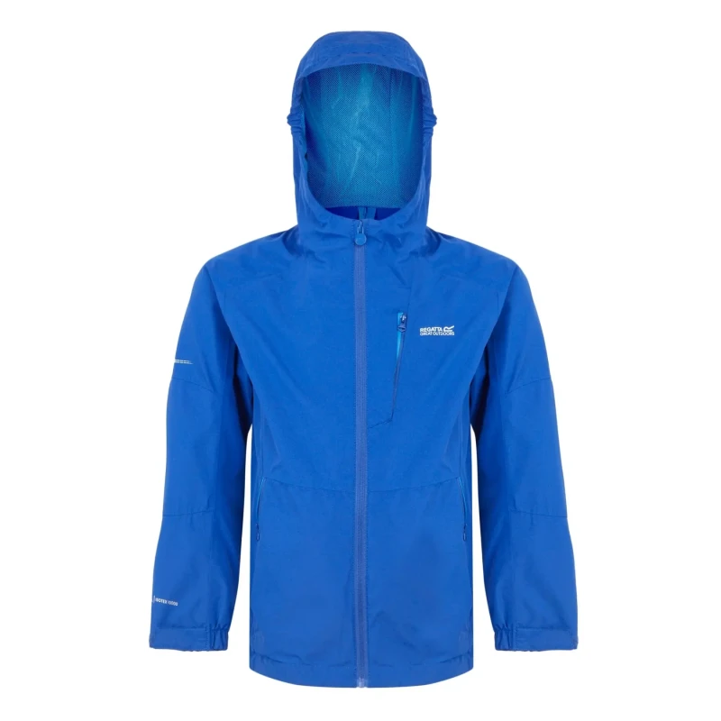 Image of Regatta Junior Calderdale III Waterproof Shell Olympian Blu male 9-10 Years