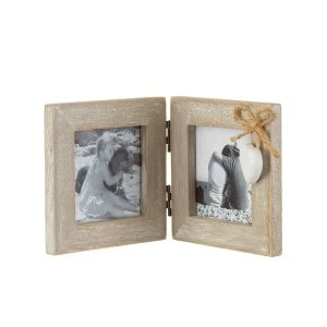 Image of Sass & Belle Ashley Farmhouse Mini Double Square Photo Frame
