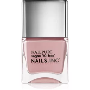 Image of Nails Inc. Nail Pure Nourishing Nail Polish Shade Bond Street Passage 14ml