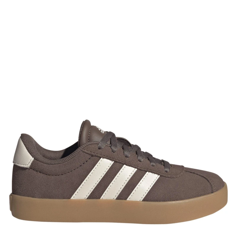 Image of adidas VL Court 3.0 Shoes Juniors Earth Strata female 3 (35.5)