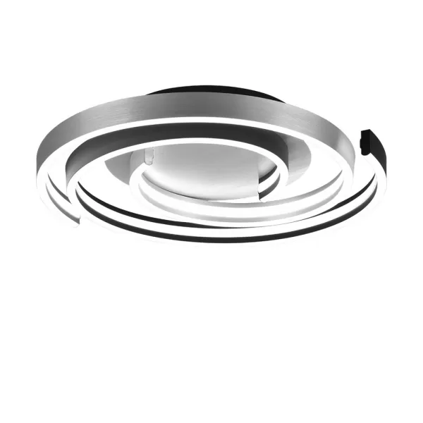 Image of Caya Modern 58W LED Semi Flush Light Brushed aluminium 2300-3000-4000K