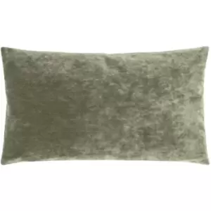 Image of Furn - Camden Micro-Corduroy Velvet Cushion Cover, Khaki, 30 x 50 Cm