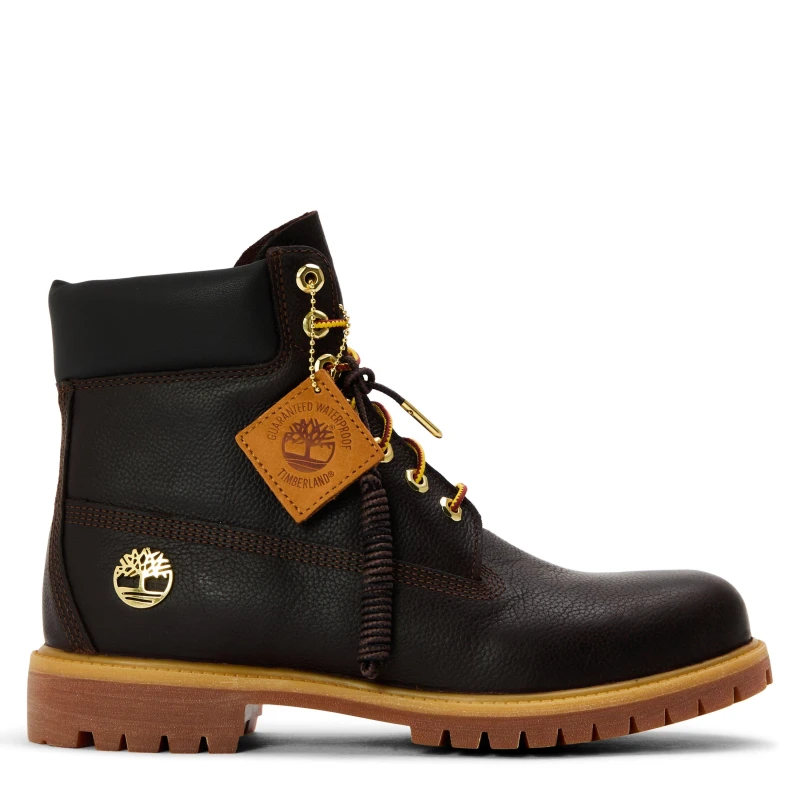 Image of Timberland Mens Premium 6" Hiker Boots Dark Brown male 7 (41)