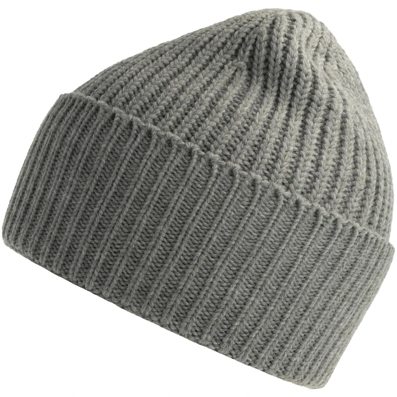 Image of Atlantis Atlantis Men Oak Chunky Knit Beanie in Mid Grey Mid Grey One Size Male 5063527805270