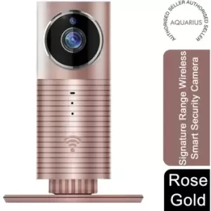 Image of Aquarius Signature Range Wireless Smart Security Camera Rose Gold