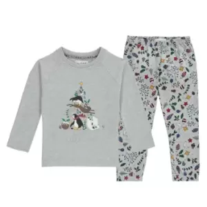 Image of Linea Infants Family PJ Set - Grey