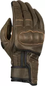 Image of Furygan James Evo Rusted D3O Motorcycle Gloves, brown, Size S, brown, Size S