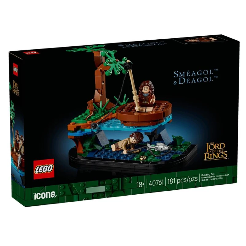 Image of Lego Icons Lord of the Rings Smeagol & Deagol - 40761 Multicolor Unisex