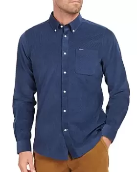 Image of Barbour Ramsey Micro Corduroy Regular Fit Shirt