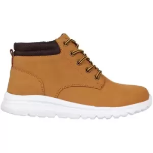 Image of Fabric Reverse Ankle Boots Childs - Beige