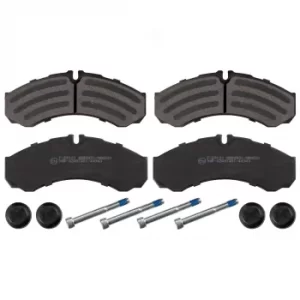Image of Brake Pad set 16704 by Febi Bilstein Front Axle
