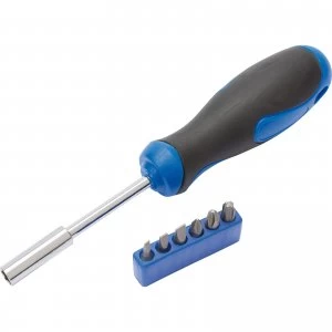 Image of Draper 6 Piece Bit Holder Screwdriver Bit Set
