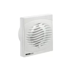 Image of Manrose Intervent BVF100T 4" Square Extractor Fan Timer