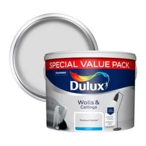 Image of Dulux Walls & Ceilings Polished Pebble Matt Emulsion Paint 7.5L