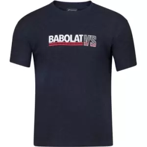 Image of Babolat Exercise Vintage T Shirt - Black