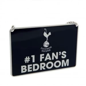 Image of Tottenham Hotspur FC Bedroom Sign No1 Fan