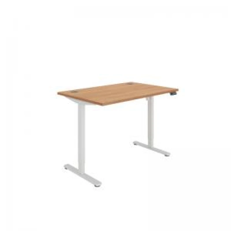 Image of Polaris Single Motor Sit/Stand Desk 1200x800 Beech/White KF800080