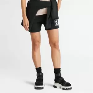 Image of Timberland Logo Pack Sweatshorts For Her In Black Black, Size M