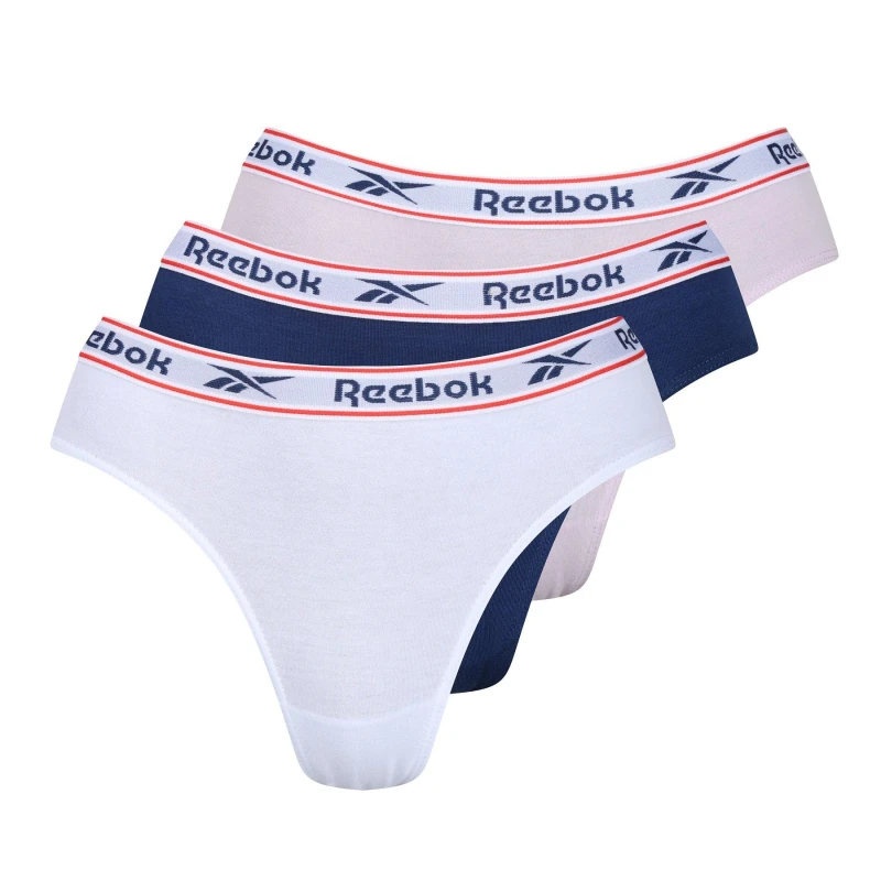Image of Reebok 3 Pack Sydney Briefs Womens - Multi Multi 8