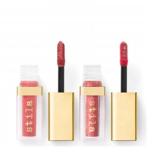 Image of Stila Double Dip Duo Liquid Eye Shadows 2.25ml (Various Shades) - Coral Reef