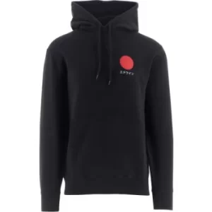 Image of Edwin Black Japanese Sun Hooded Sweatshirt