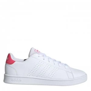 Image of adidas Advan Trainers Junior Boys - White/Pnk/Wht