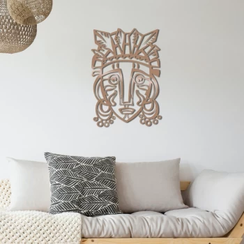 Image of Redempt?on - Copper Copper Decorative Metal Wall Accessory