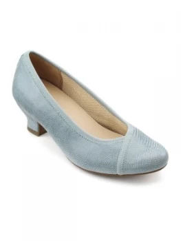 Image of Hotter Monica Elegant Evening Shoe Aqua